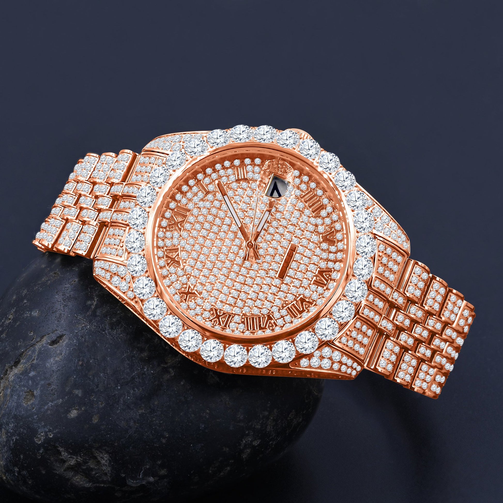 METEORITE STEEL WATCH | 530545 - Salim Fashion