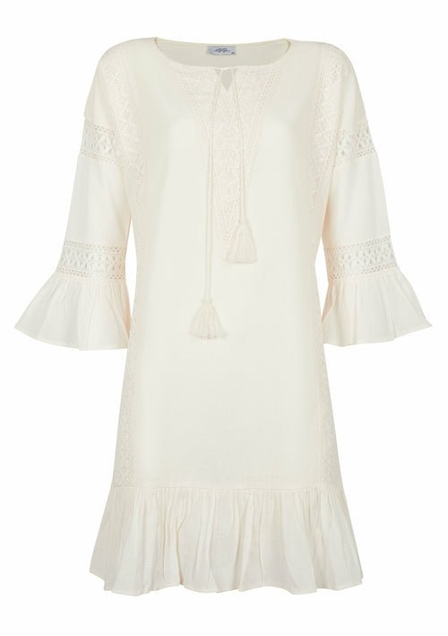 PARADISO MINI DRESS - NATURAL - Salim Fashion