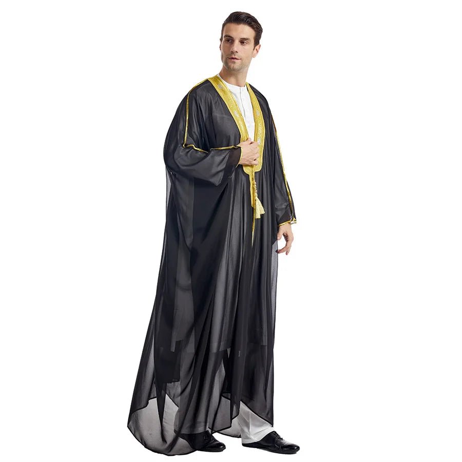 Middle East Mens Robe Muslim Dress Kimono Dishdasha Clothing Islamic Dubai Saudi Abayas Prayer Abaya Kaftan Ramadan Jubba Thobe