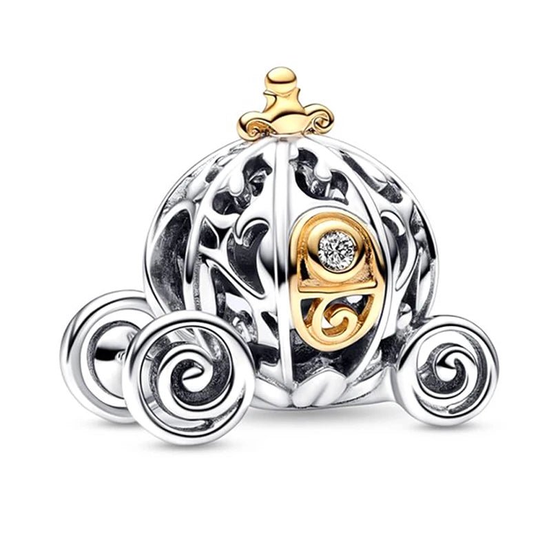 MINISO League Of Legends Mickey Mouse Minnie Plata Deley 925 Sterling Silver Charm Beads Fit Original Pandora Bracelet Jewelry
