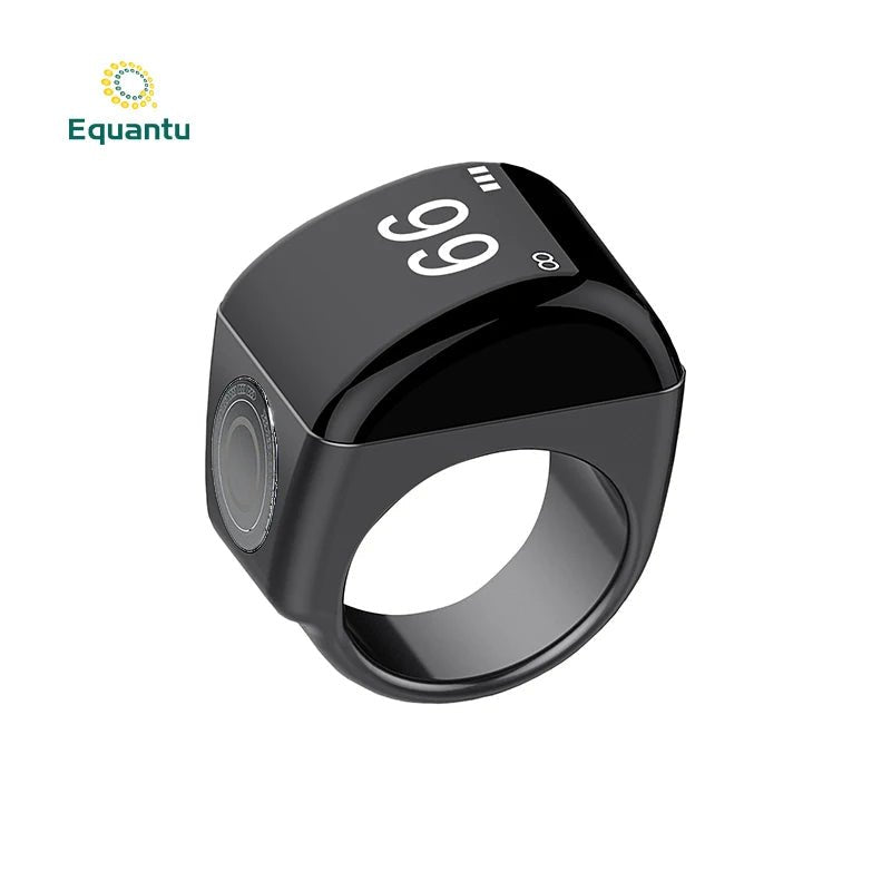Equantu Islamic Product Tasbeeh Ring Counter BT Smart Zikir Ring QB702 Eid Ramadan Tasbih Ring