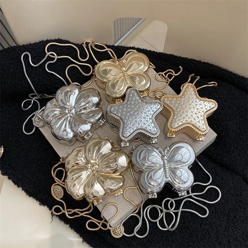 Star Shape Chain Solid Color Fashion Crossbody Bags Ramadan Festival Special Shoulder Bags 2025 Hot Sale Bags for Women