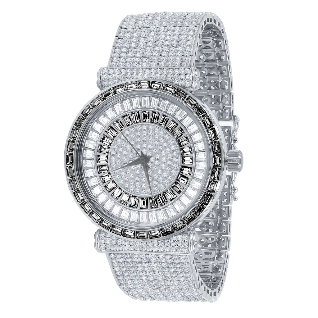 FOXY CZ ICED OUT WATCH | 5110347 - Salim Fashion
