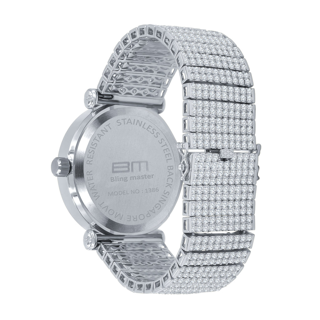 FOXY CZ ICED OUT WATCH | 5110347 - Salim Fashion
