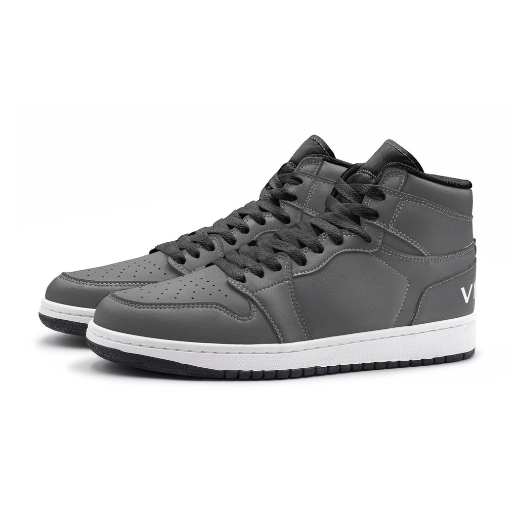 VIPER HIP HOP SHOES High Top Style 55TO Gray Sneakers - Salim Fashion