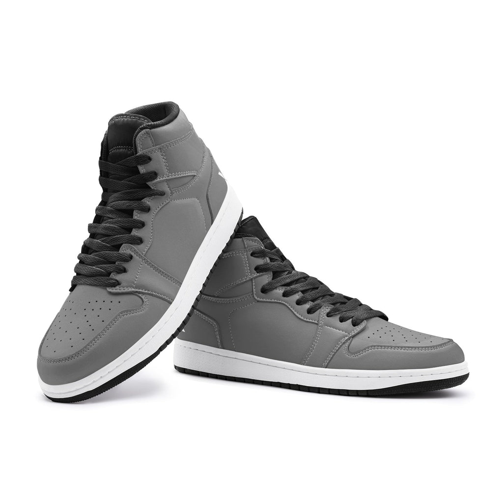 VIPER HIP HOP SHOES High Top Style 55TO Gray Sneakers - Salim Fashion