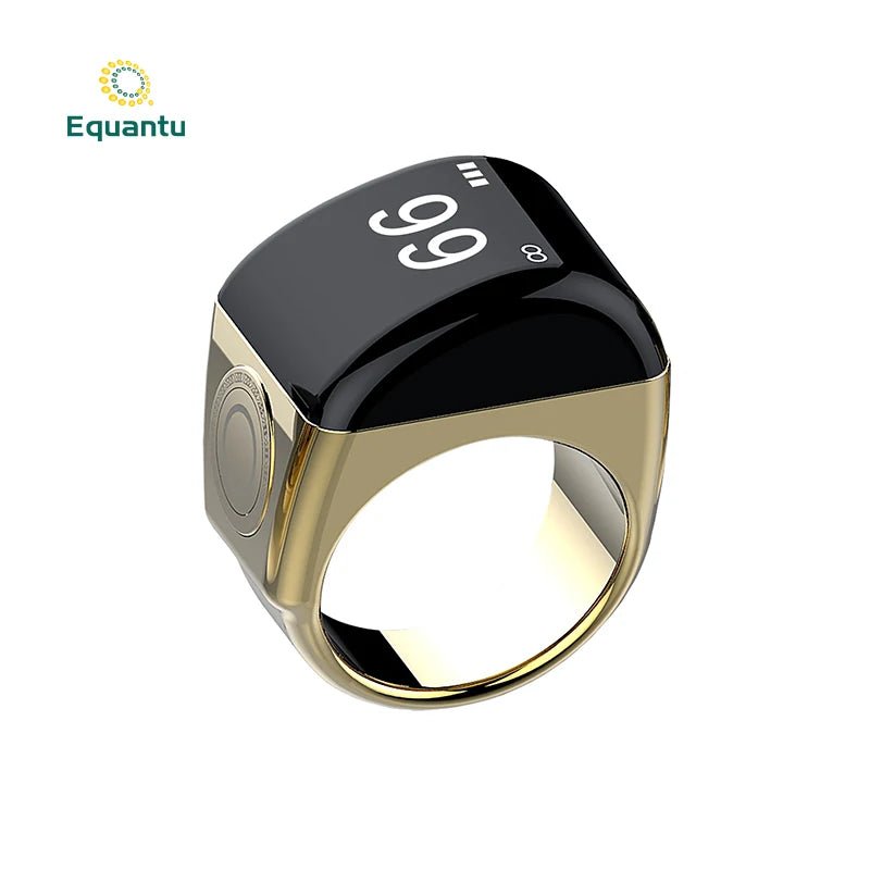 Equantu Islamic Product Tasbeeh Ring Counter BT Smart Zikir Ring QB702 Eid Ramadan Tasbih Ring