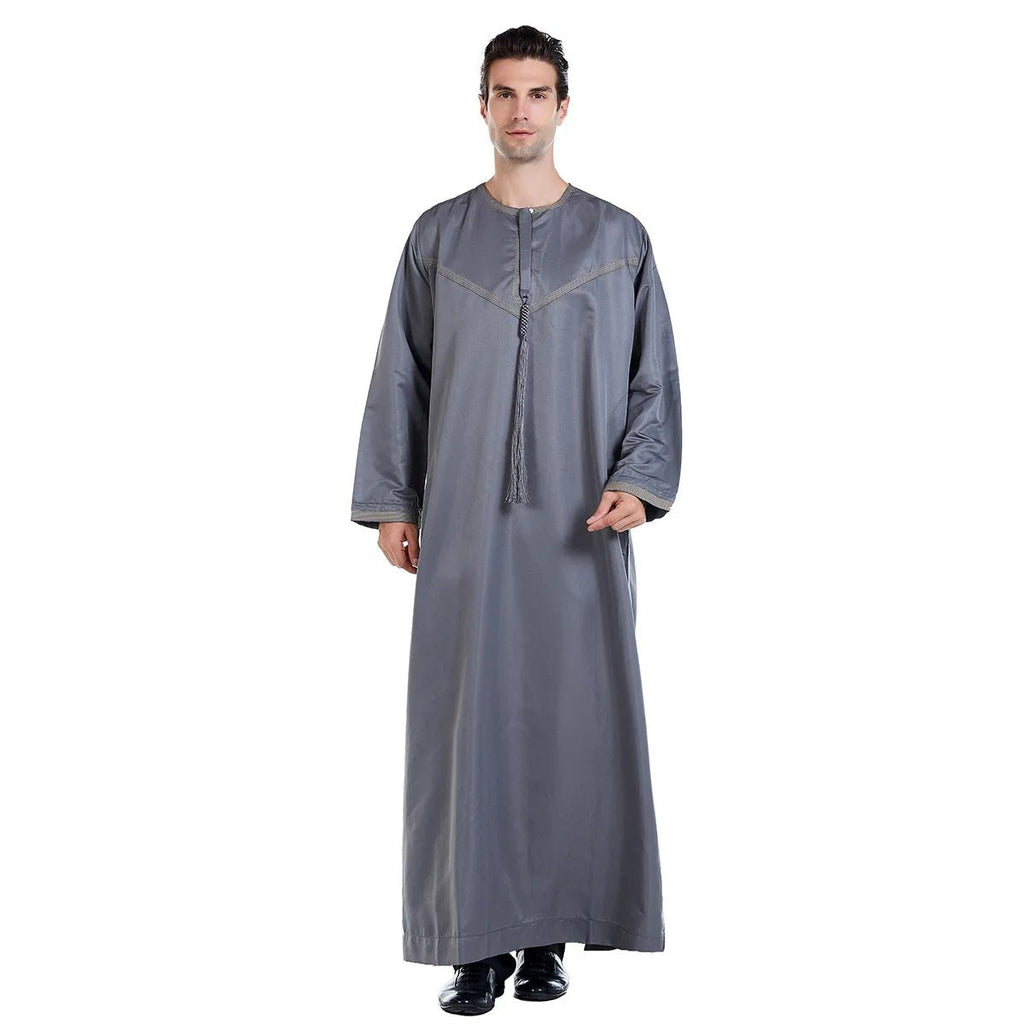 Mans Abaya Muslim Sets Pakistan Islam Clothing Abayas Robe Saudi Arabia Kleding Mannen Kaftan Oman Qamis Homme Musulman De Mode