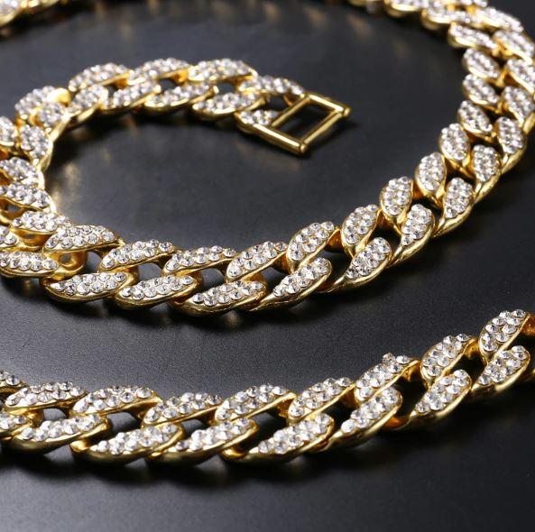 CREW BM 13 MM Cuban Chain  | 970712 - Salim Fashion