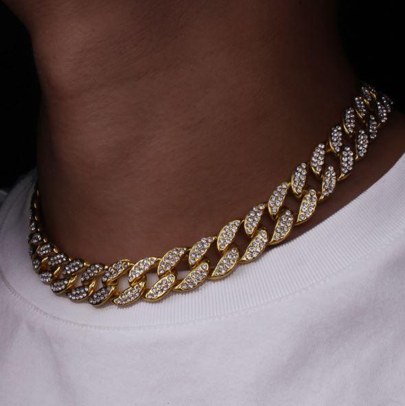CREW BM 13 MM Cuban Chain  | 970712 - Salim Fashion