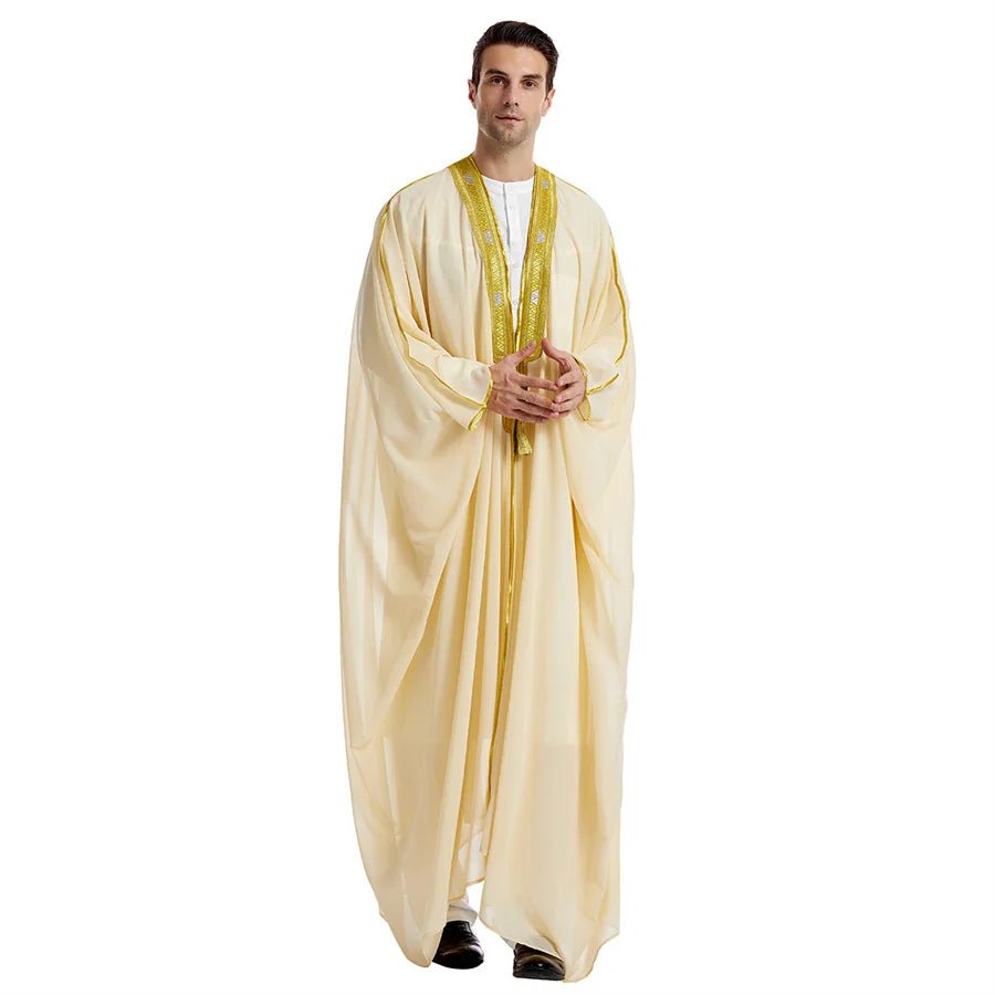 Middle East Mens Robe Muslim Dress Kimono Dishdasha Clothing Islamic Dubai Saudi Abayas Prayer Abaya Kaftan Ramadan Jubba Thobe