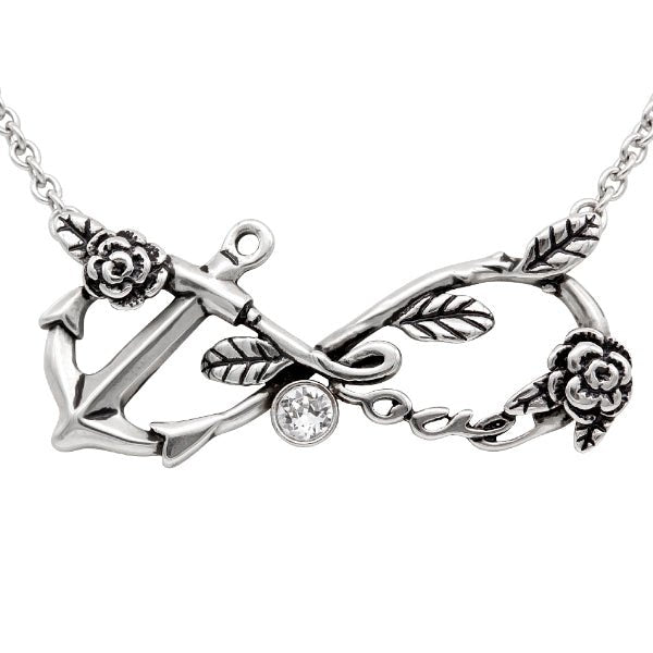 Infinity Love Anchor Necklace - Salim Fashion