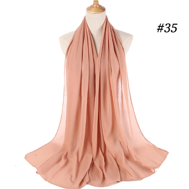 Fashion Islamic Hijabs Turban Muslim Islam Women Turkey Multi Colors Shawl Scarves Arabian Dubai Hoofddoek Tulband Headscarf