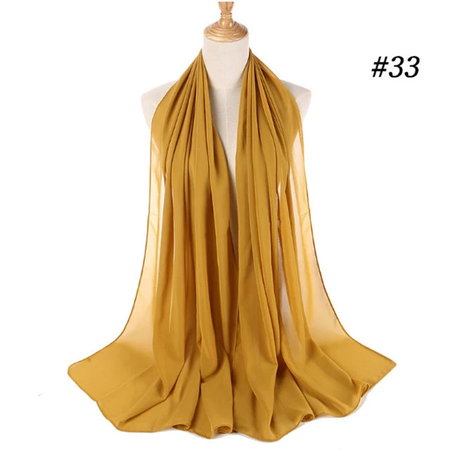 Fashion Islamic Hijabs Turban Muslim Islam Women Turkey Multi Colors Shawl Scarves Arabian Dubai Hoofddoek Tulband Headscarf