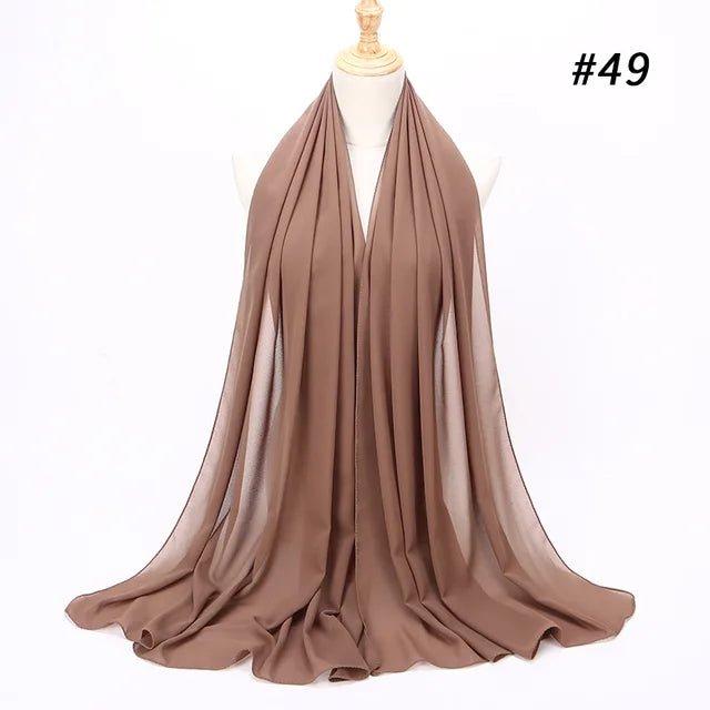 Fashion Islamic Hijabs Turban Muslim Islam Women Turkey Multi Colors Shawl Scarves Arabian Dubai Hoofddoek Tulband Headscarf