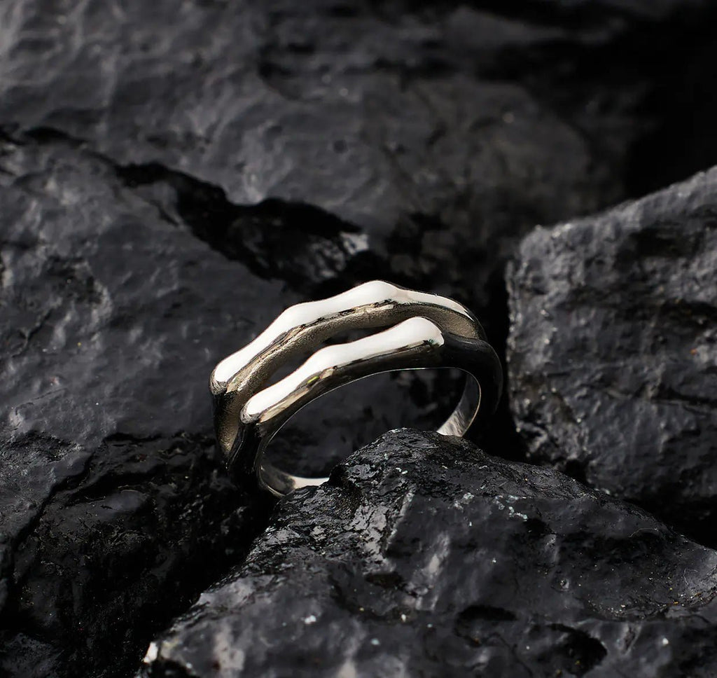 Titanium Steel Twin Style Double Layer Bone Joint Ring