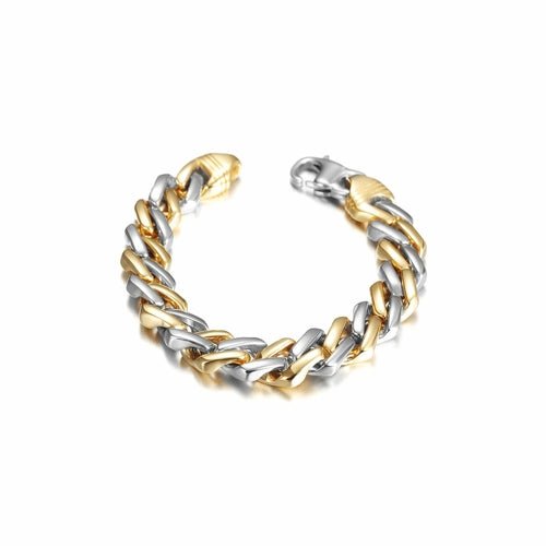 Cuban Chain Bracelet with Lobster Clasp - Salim Fashion