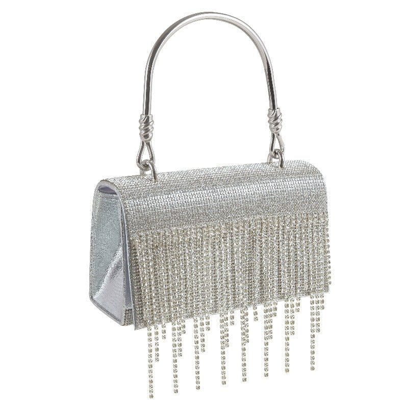 Bling Diamonds Rhinestone Tote Women Bags Purse Prom Evening Cltuch - Salim Fashion