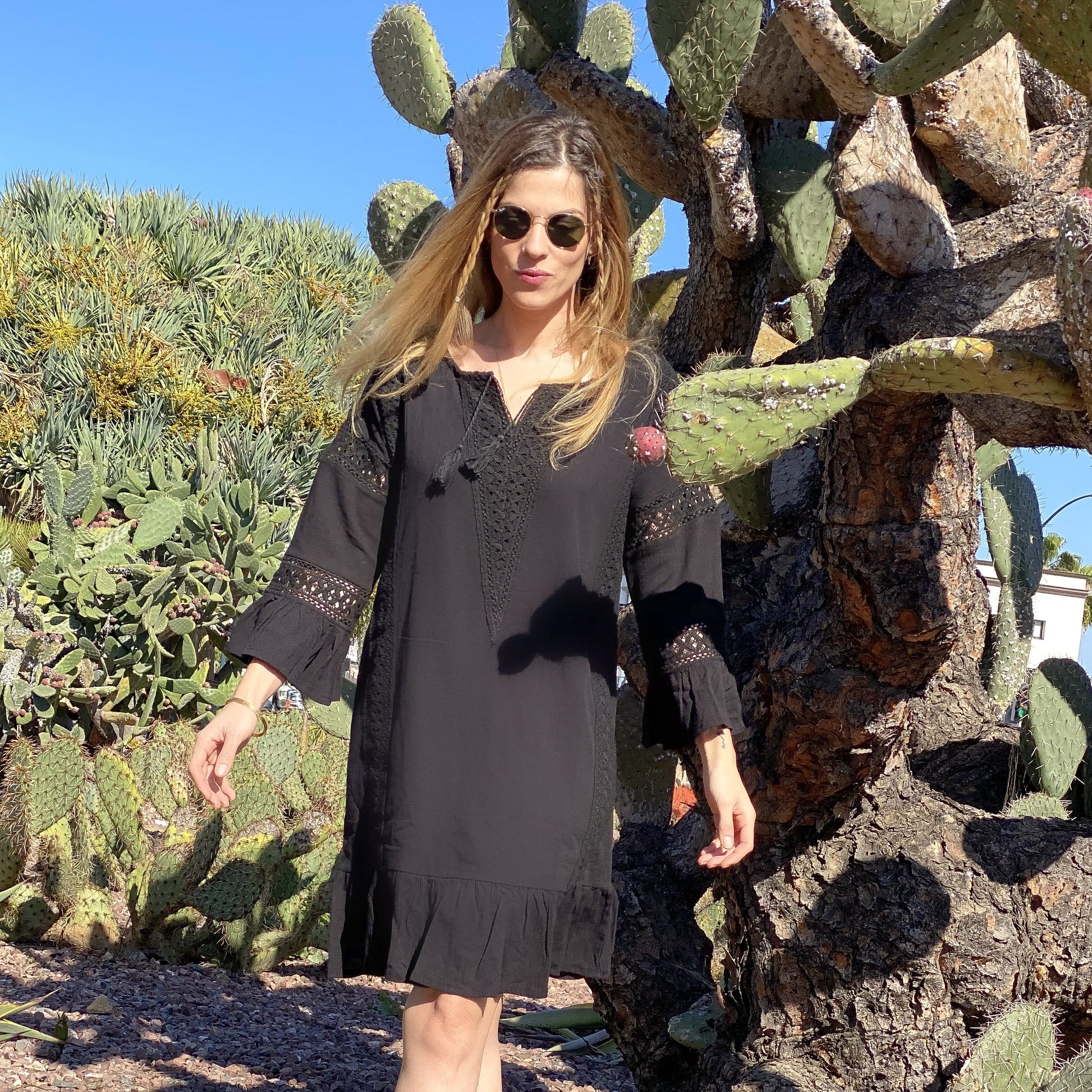 PARADISO MINI DRESS - NATURAL - Salim Fashion