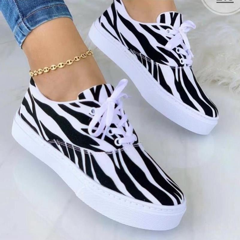 2022 Fashion Graffiti Women Sneakers Trainers Shoes - Salim Fashion