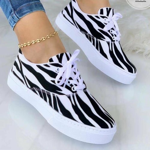 2022 Fashion Graffiti Women Sneakers Trainers Shoes - Salim Fashion