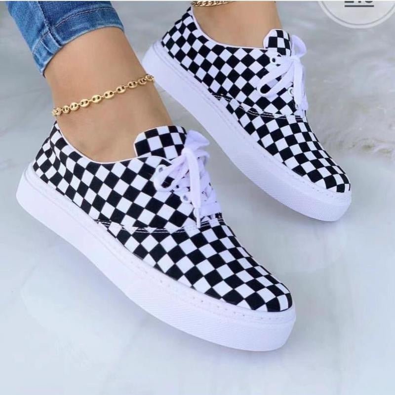 2022 Fashion Graffiti Women Sneakers Trainers Shoes - Salim Fashion