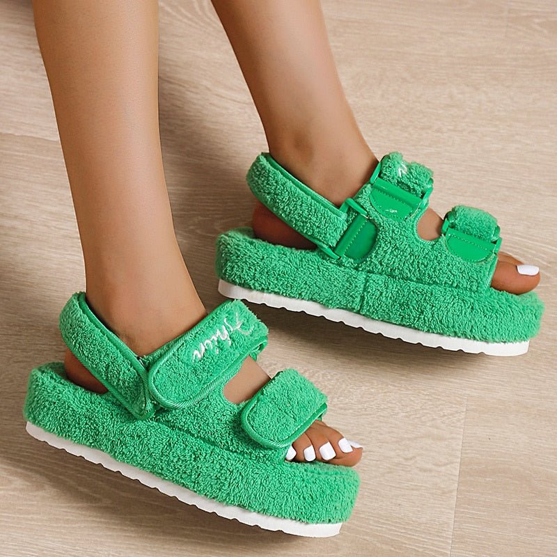 Summer Flats Women Sandals Fashion Female Platform Sandals - Salim Fashion