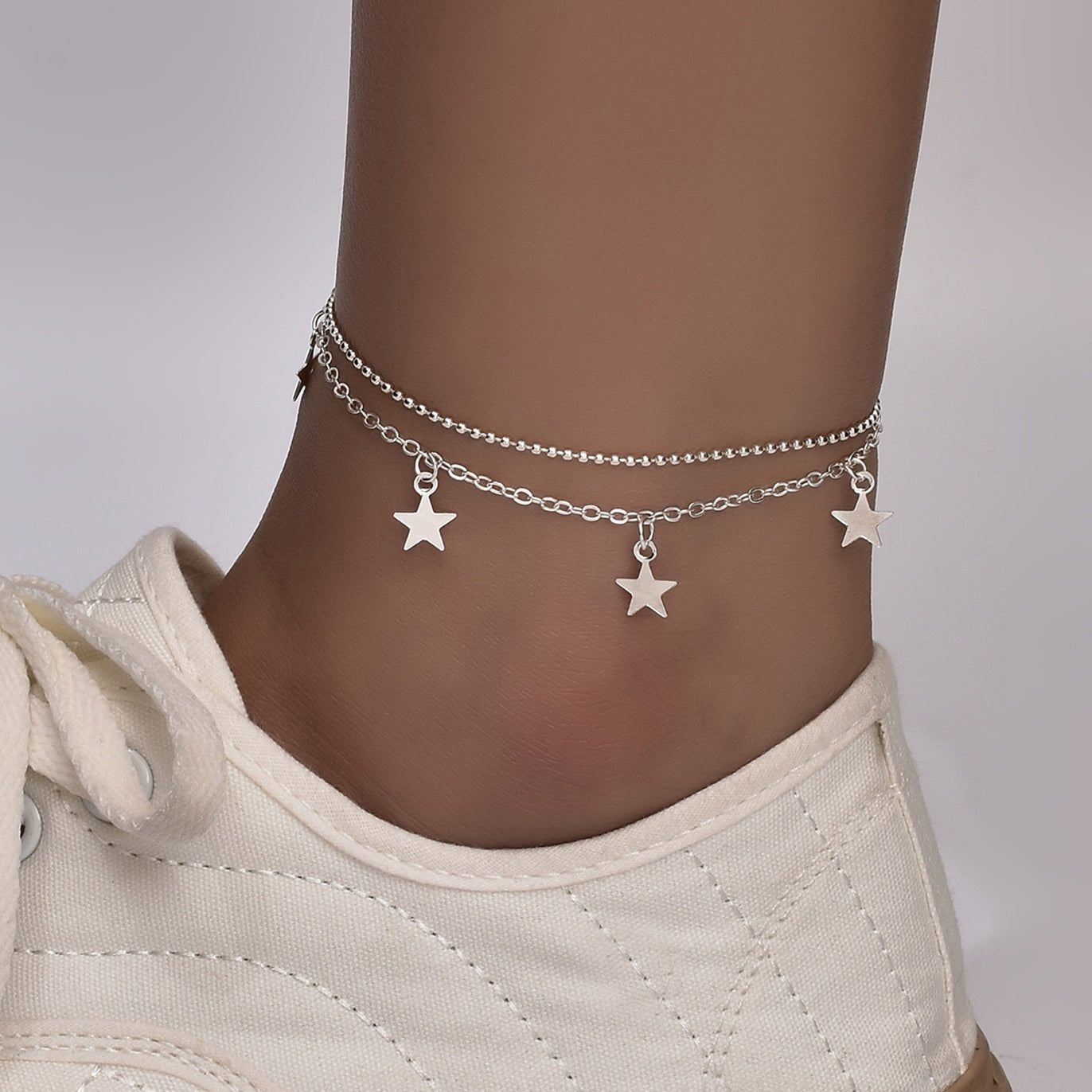 Boho Butterfly Charm Anklet For Women Gold/Silver - Salim Fashion