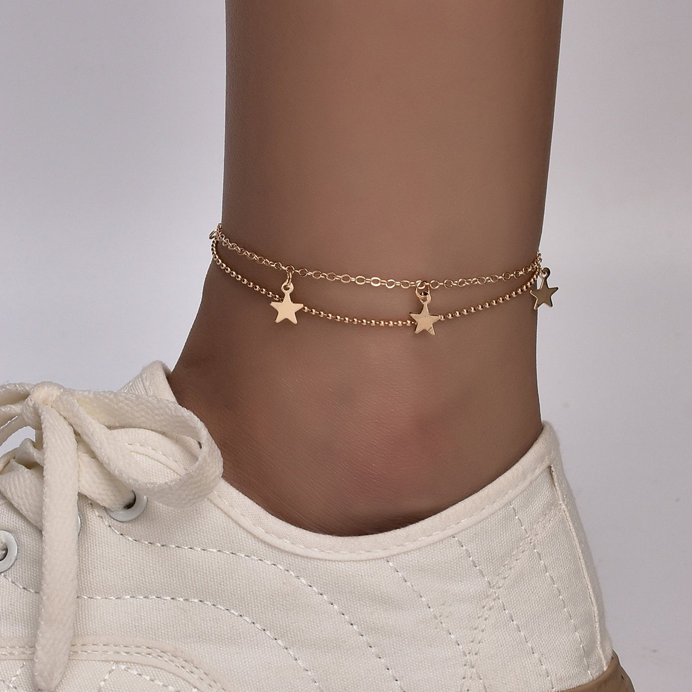Boho Butterfly Charm Anklet For Women Gold/Silver - Salim Fashion