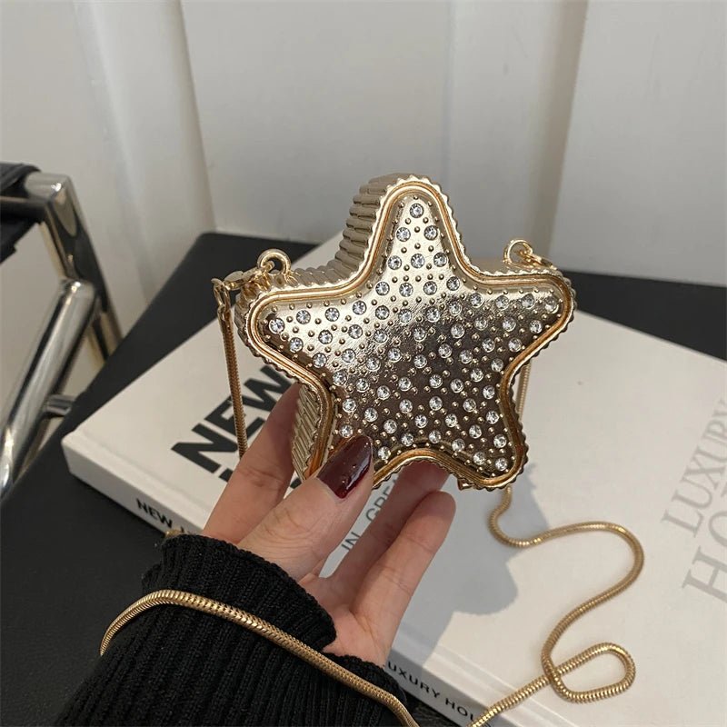 Star Shape Chain Solid Color Fashion Crossbody Bags Ramadan Festival Special Shoulder Bags 2025 Hot Sale Bags for Women