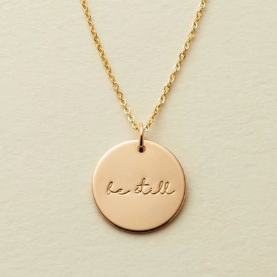 Be still - pendant necklace - Salim Fashion