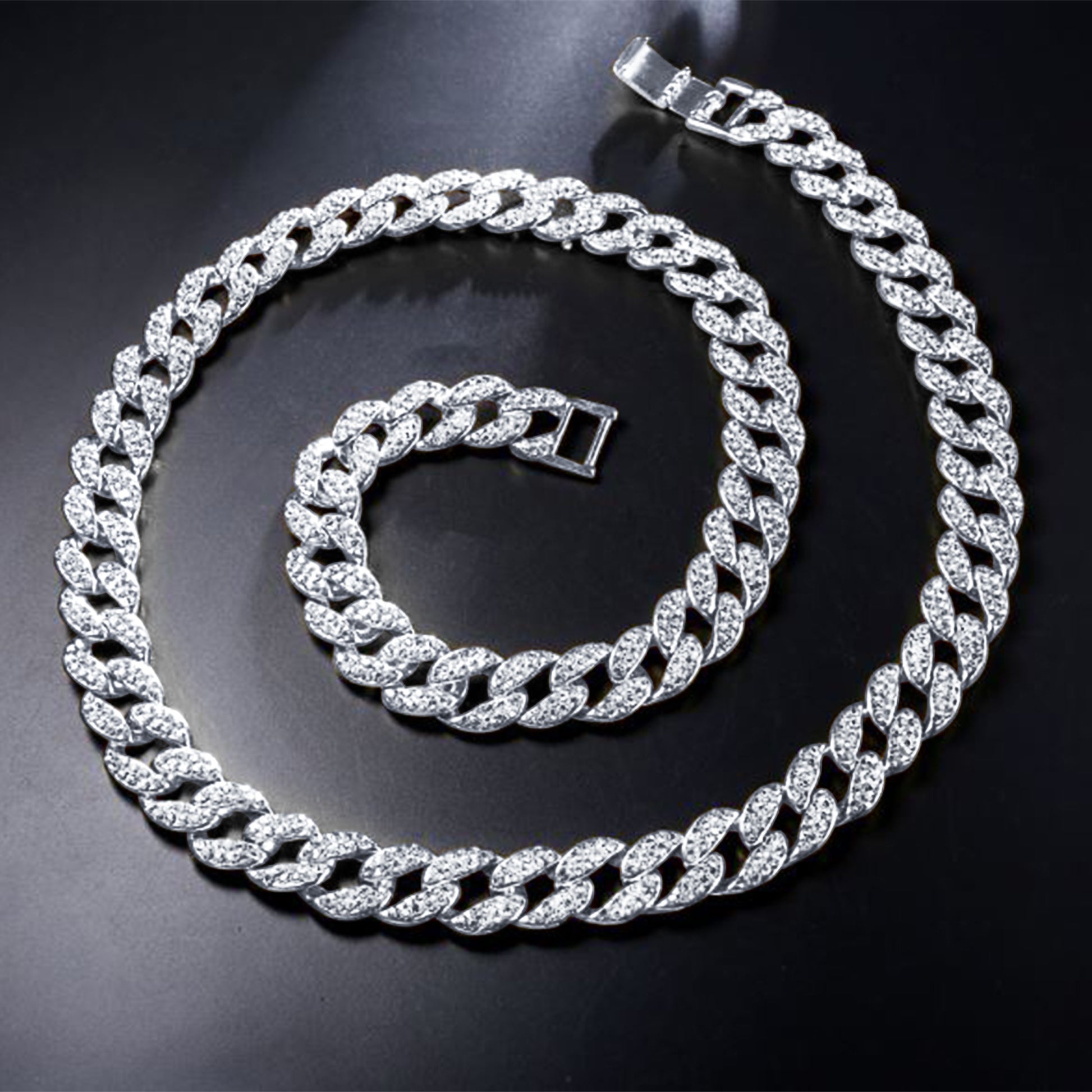 CREW 13MM  Cuban Chain | 970711 - Salim Fashion