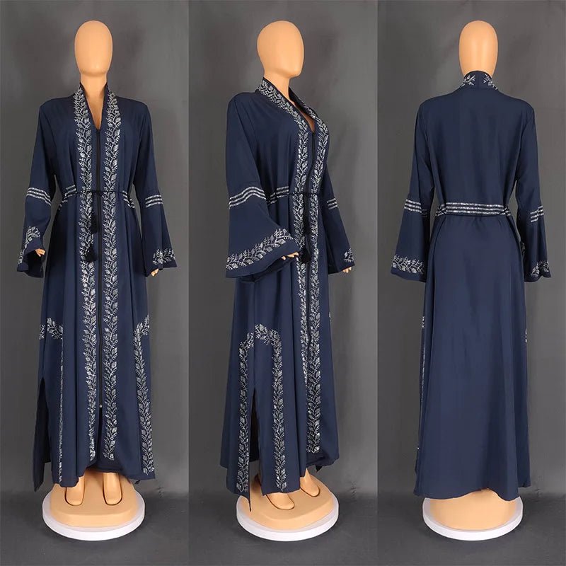 2025 Casual Kimono Robe Femme Caftan Turkish Islamic Clothes Open Abaya Dubai Kaftan Muslim Cardigan Abayas Dresses for Women