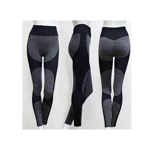 High Waist Athletic Seamless Yoga Leggings And Stretch Sports Bra - Salim Fashion