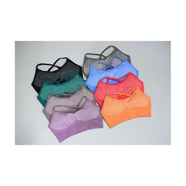 High Waist Athletic Seamless Yoga Leggings And Stretch Sports Bra - Salim Fashion