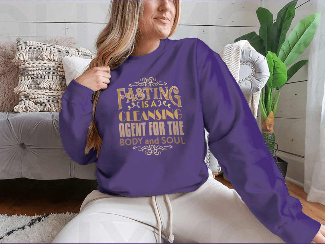 Muslim Quote And Saying. Fasting Is A Cleansing Agent For The Body And
