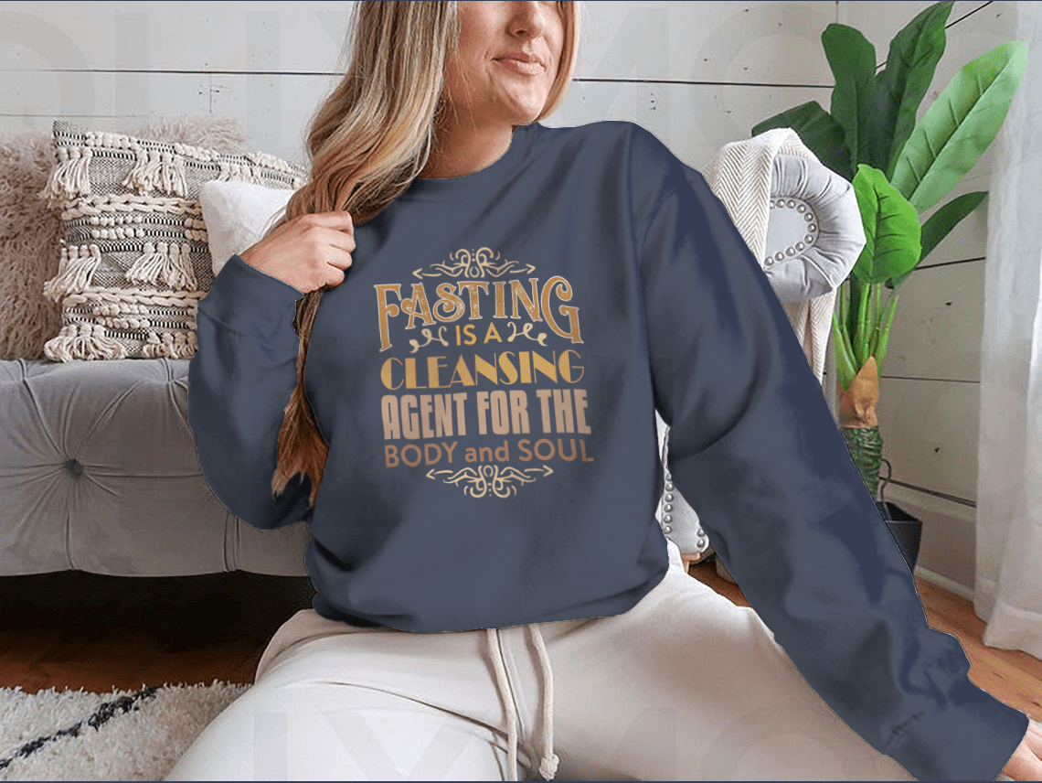 Muslim Quote And Saying. Fasting Is A Cleansing Agent For The Body And
