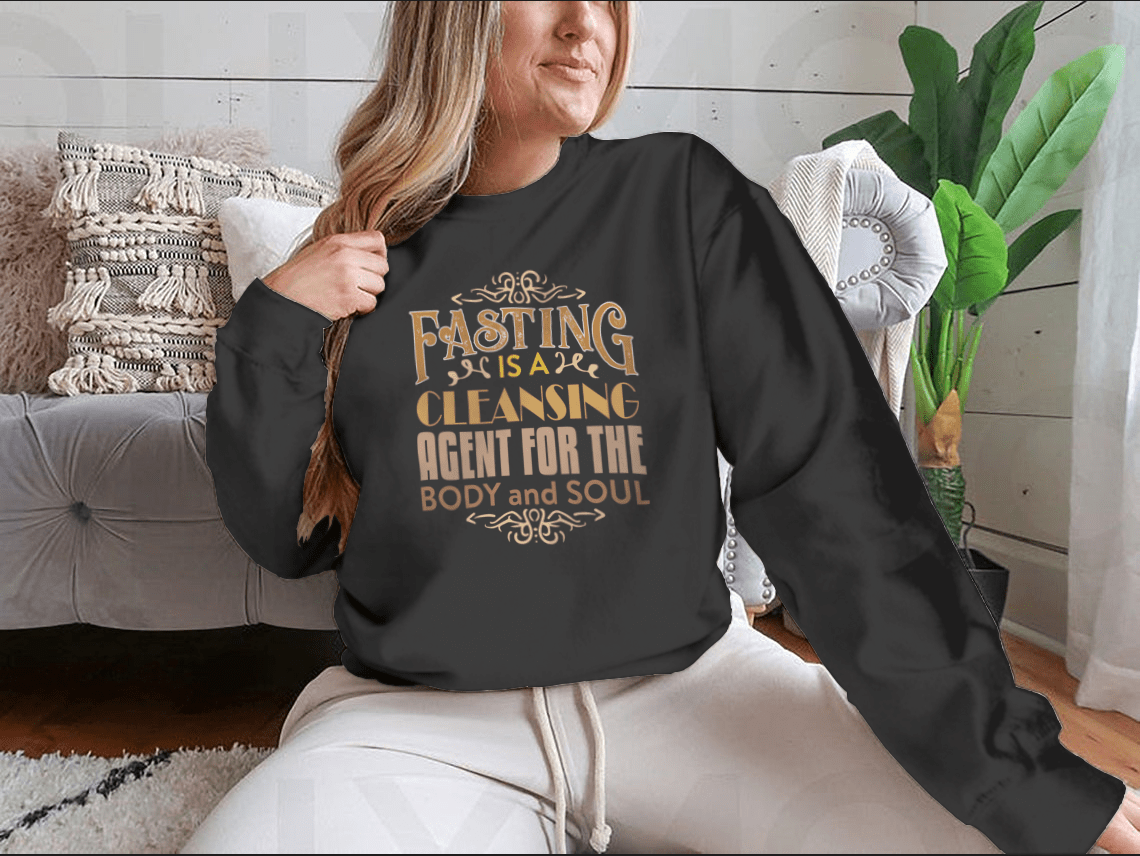 Muslim Quote And Saying. Fasting Is A Cleansing Agent For The Body And