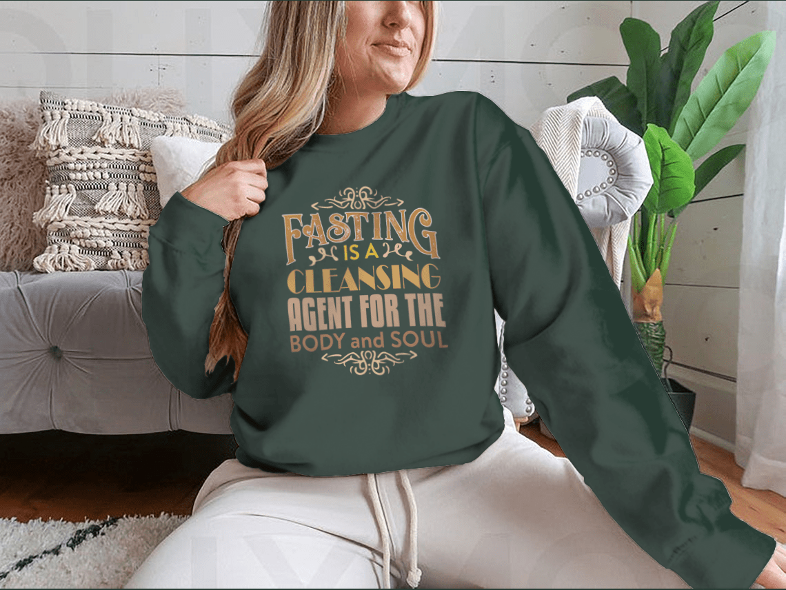 Muslim Quote And Saying. Fasting Is A Cleansing Agent For The Body And