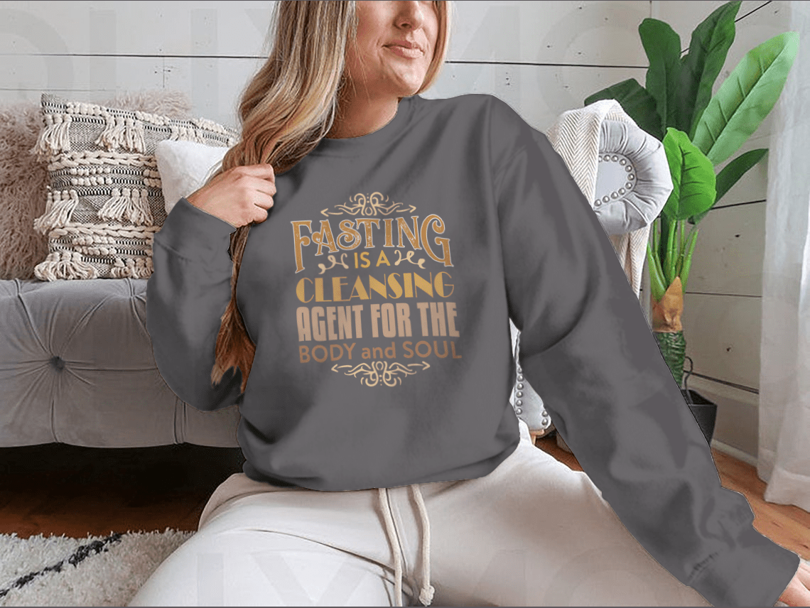 Muslim Quote And Saying. Fasting Is A Cleansing Agent For The Body And