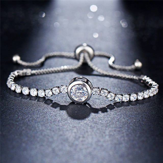 Crystal Tennis Bracelet - Salim Fashion