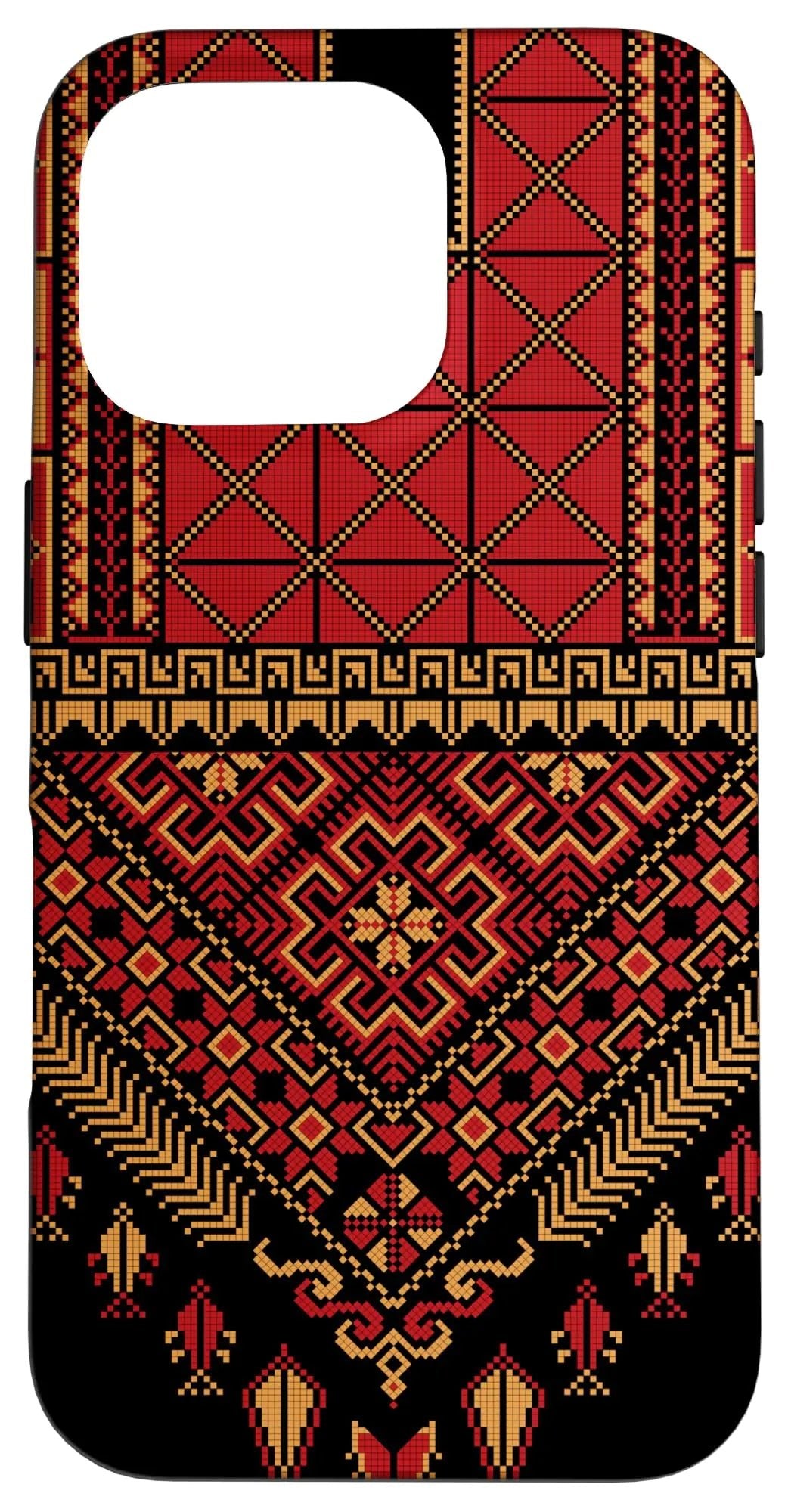 iPhone 16 Pro Palestine Womens Islam Folklore Palestinian Thobe Girls Dress Case